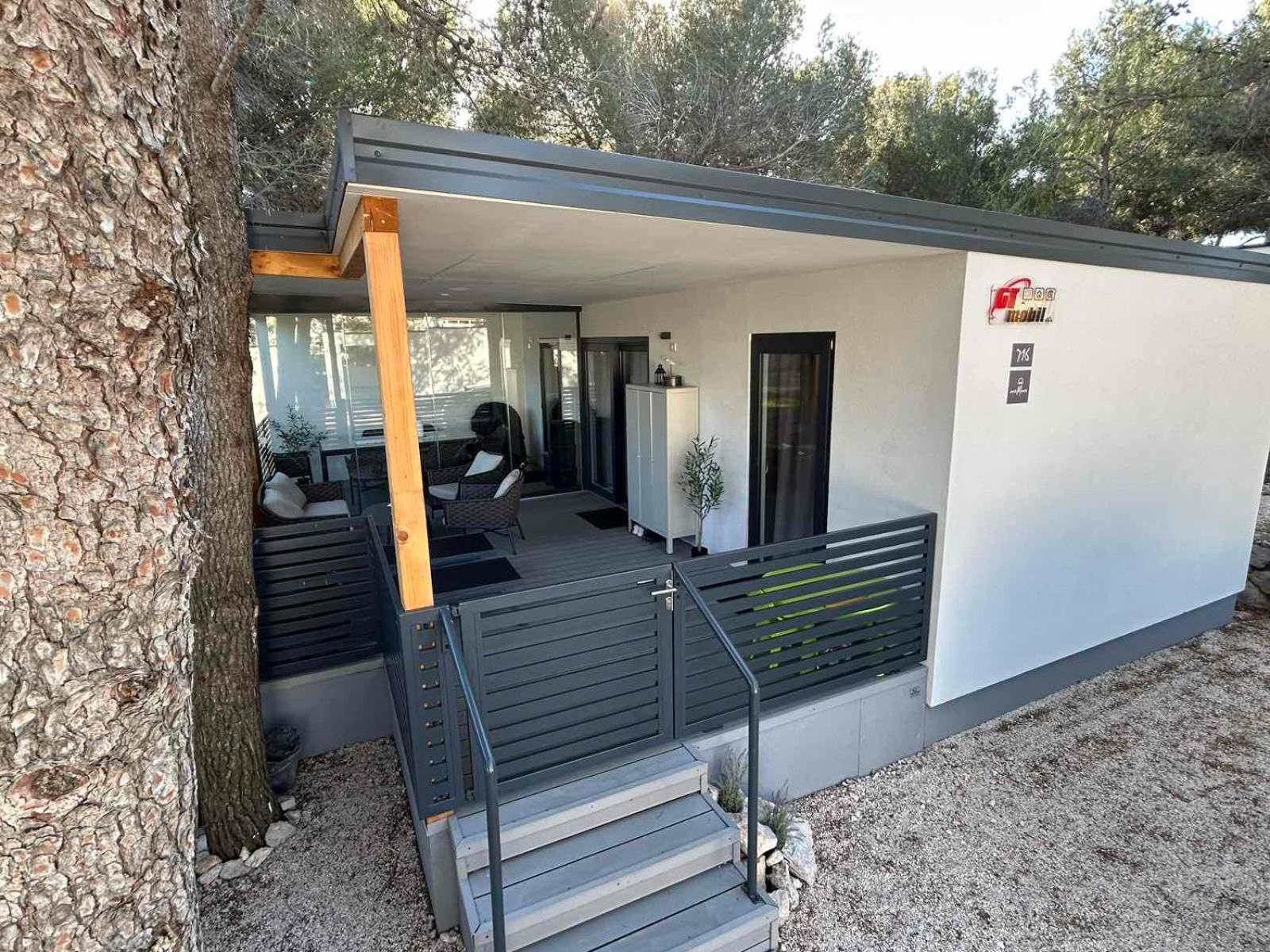 Oremore - Premium Mobile Home - Oaza Mira Camping, Drage Bagian luar foto